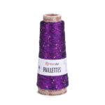 Пряжа YarnArt Paillettes 8009 фуксія