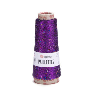 Пряжа YarnArt Paillettes 8009 фуксія