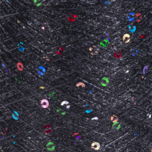 Пряжа YarnArt Paillettes 8010 чорний