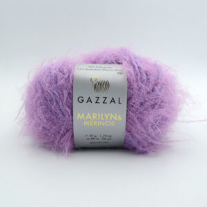 Пряжа Gazzal Marilyn & Merinos 8257 бузковий