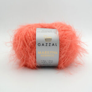Пряжа Gazzal Marilyn & Merinos 8264 кораловий