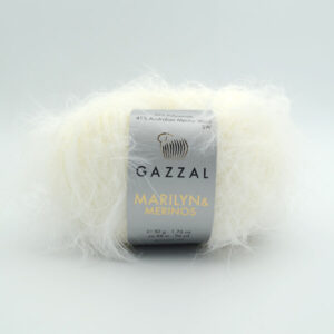 Пряжа Gazzal Marilyn & Merinos 8269 молочный пломбир