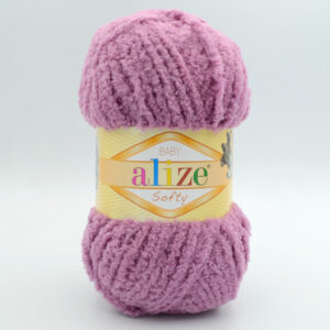 Пряжа Alize Softy 28 бузковий