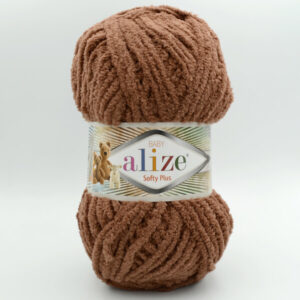 Пряжа Alize Softy Plus 321 коричневий