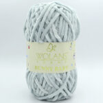 Пряжа Wolans Bunny Baby 100-48 серо-голубой