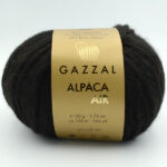 Пряжа Gazzal Alpaca Air 110 чорний