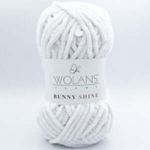 Wolans Bunny Shine з люрексом 820-01 білий