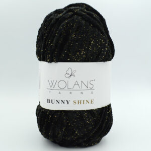 Wolans Bunny Shine з люрексом 820-10 чорний