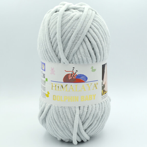 Пряжа Himalaya Dolphin Baby 80325 сірий