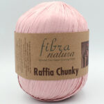 Fibra Natura Raffia Chunky 114-04 розовая пудра