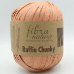 Fibra Natura Raffia Chunky 114-19 персиково-бежевый