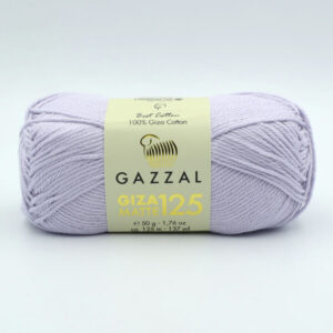 Пряжа Gazzal Giza Matte 125 бледно-сиреневый 5571