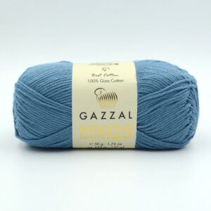 Пряжа Gazzal Giza Matte 125 джинс 5579