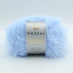 Пряжа Gazzal Marilyn & Merinos 8280 голубой