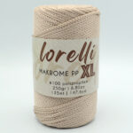 Шнур Lorelli Makrome PP XL 3 мм 030 светлый беж