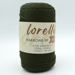 Шнур Lorelli Makrome PP XL 3 мм 195 хаки