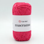 YarnArt Macrame 2 мм 163 светло-красный