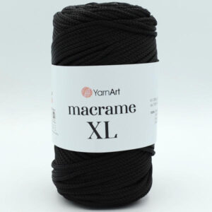 YarnArt Macrame XL 3 мм 148 чорний