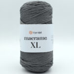 YarnArt Macrame XL 3 мм 159 темно-сірий