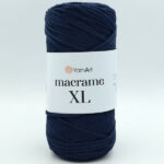 YarnArt Macrame XL 3 мм 162 темно-синій