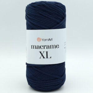 YarnArt Macrame XL 3 мм 162 темно-синій