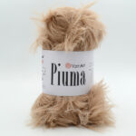 Пряжа YarnArt Piuma 4405 бежевий