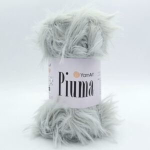 Пряжа YarnArt Piuma 4406 сірий