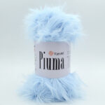 Пряжа YarnArt Piuma 4408 блакитний