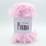 Пряжа YarnArt Piuma 4410 рожевий