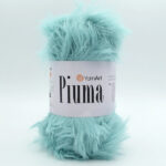 Пряжа YarnArt Piuma 4412 бирюза