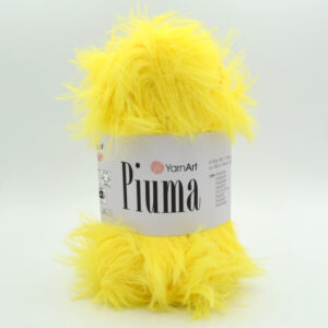 Пряжа YarnArt Piuma 4418 жовтий