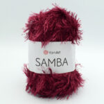 Пряжа YarnArt Samba 2028 бордо