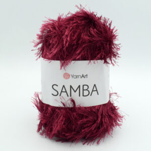 Пряжа YarnArt Samba 2028 бордо