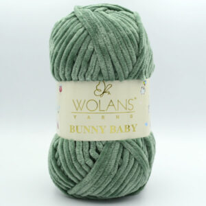 Пряжа Wolans Bunny Baby 100-78 темна полин