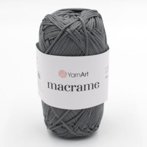 YarnArt Macrame 2 мм 159 сірий