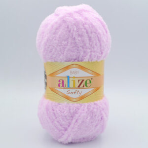 Пряжа Alize Softy 511 рожевий зефір