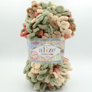 Пряжа Alize Puffy FINE color 6039