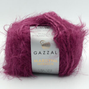 Пряжа Gazzal Marilyn & Merinos 8267 бордо