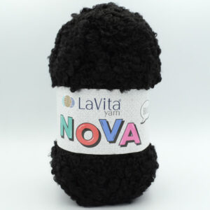 Пряжа LaVita Nova 6500 чорний
