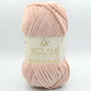 Пряжа Wolans Bunny Baby 100-96 розовая пудра