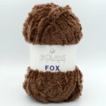 Пряжа Wolans Fox 110-40 коричневий
