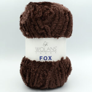 Пряжа Wolans Fox 110-75 шоколад
