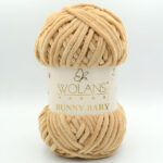Пряжа Wolans Bunny Baby 100-97 бежевий