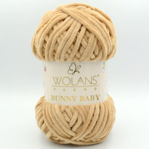 Пряжа Wolans Bunny Baby 100-97 бежевый