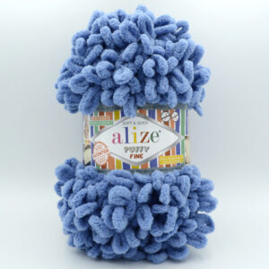 Пряжа Alize Puffy FINE 374 джинс
