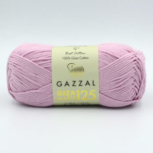 Пряжа Gazzal Giza Matte 125 розовый 5572