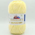 Пряжа Himalaya Dolphin Baby 80383 пастельно-жовтий
