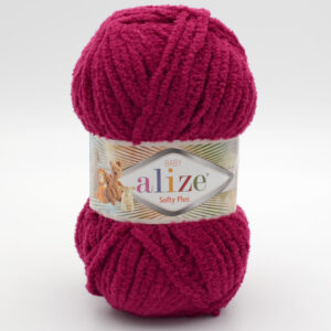 Пряжа Alize Softy Plus 107 бордо