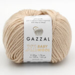 Пряжа Gazzal Baby Wool XL світло-бежевий 839XL