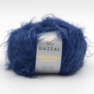 Пряжа Gazzal Marilyn & Merinos 8274 темно-синий
